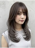 レイヤーカット髪質改善トリートメント前髪カット