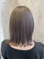 アリアヘアー(Aria hair) 【結べる切りっぱなしボブ】【ブラウンカラー】