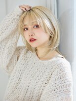 カイノ イオンモール大和郡山店(KAINO)&nbsp;透け感ミルクティーレイヤーボブ
