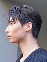 バイフィフス 原宿/表参道(by fifth)&nbsp;緩めニュアンスパーマフェザーパーマメンズセンターパートウルフ