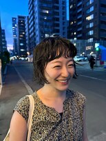 テンション(tension) ニュアンスパーマレイヤーカットボブ札幌駅大通駅バスセンター駅
