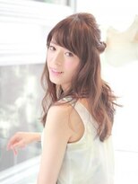 [K-two銀座]ねじりMIXくるりんぱ夏のヘアアレンジ