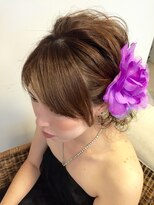 サーヴ ネクスト ヘア 元町店(SERVE next hair)&nbsp;結婚式　およばれアップセット