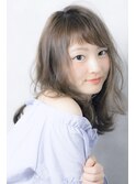 【LaLaTerrace】 斜めバング×大人かわいいルーズカール