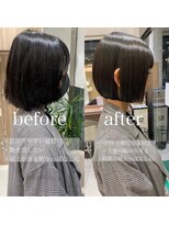 アッシュ 等々力店(Ash) コンパクトなミニボブ