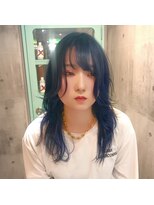 インク 渋谷(INK.)&nbsp;ボブ/フェザーバング/大人かわいい/グラデハイライト[渋谷]