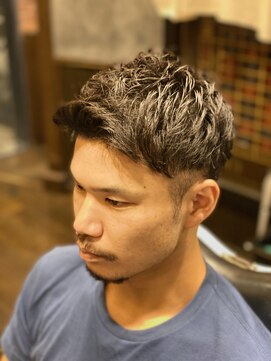 ヒロギンザ 横浜店(HIRO GINZA) ツーブロアップバング