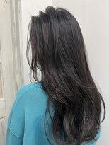 アリュウル 表参道 青山(Allure)&nbsp;地毛風カラー暗髪韓国くびれヘアレイヤーデジタルパーマ/千葉