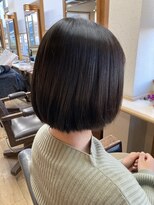 トップヘアー 中庄店(TOP HAIR fuapua) ツヤストレートボブ