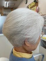 ヴィジュ(Vijow)&nbsp;ミディアムショート〈グレイヘア〉