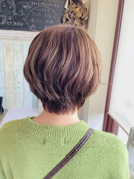 リエットヘア(Lie et.hair) 大人可愛い×20代30代40代×マッシュウルフ＊ミルクティベージュ