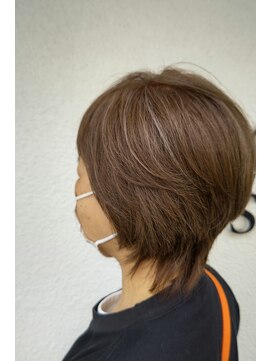 エスマイル(S mile) ◎ショート×ハイライト（ブリーチ有）◎