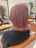 ルーツ(ROOTS)&nbsp;ブリーチ×ホワイトピンク