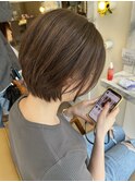 大人可愛い30代40代50代ウィル野田阪神丸みショートボブ今里雄大