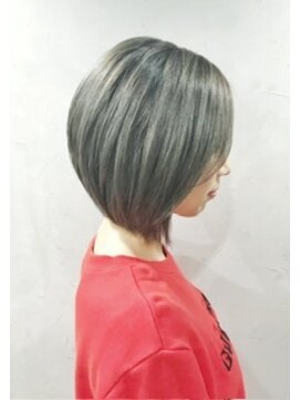 ニッチ(NICHE) 【NICHE HAIR】【西鎌倉】ケアブリーチ＋グレージュカラー