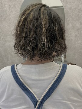 プレジールバイラファブリック(PLAISIR by LA FABRIQUE) PLAISIR/佐々木　ツイストスパイラル　ハイライトマンバン　草加