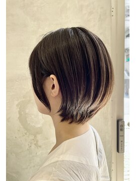 エッジ ヘア メイク(edge hair +make) 大人ショート/ショートボブ/丸みショート/ショートヘア