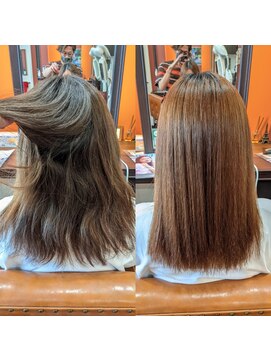 ボアップ(boappu) #髪質改善#縮毛矯正#エアーストレート#酸性縮毛矯正