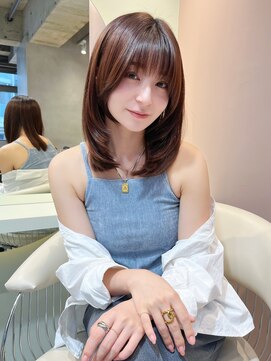 グロー 大宮(GLROW) □ 韓国大宮顔周りレイヤーカットワンホンヘア