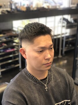 ヒロザバーバー(HIRO THE BARBER) スキンフェード　宇部市/理容室/理容院/メンズカット