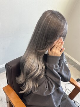 シエル 羽生店(Ciel) ダークグレー ホワイトシルバー シールエクステ