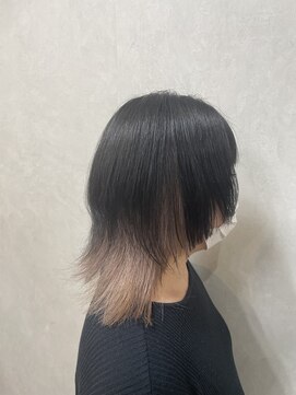 テーラヘアー 鎌ケ谷店(TELA HAIR) ウルフ×ホワイトベージュ
