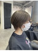 【Lee大阪店】ハンサムショート×オリーブ/新出
