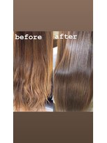 エルパライソ 鯖江店(Elparaiso)&nbsp;鯖江/髪質改善/艶髪ロング/韓国風/ラテカラー/ピンクベージュ