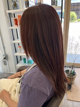 ウイ バイ ファースト 北四番丁店(u'i by first) ★韓国風★おしゃれオレンジ×レイヤースタイル