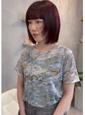 red  brown × bob layer
