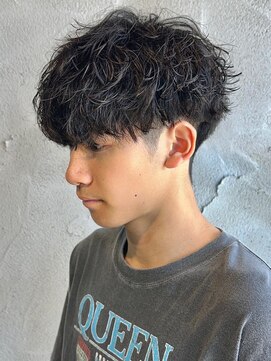 ニアウ 伊勢崎連取店(Niau) 波巻きスパイラルパーマツイストスパイラルパーマシャドウパーマ