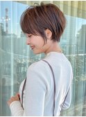 前髪ありなし面長丸顔/20代/30代/40代/ショート/ボブ【倉田】
