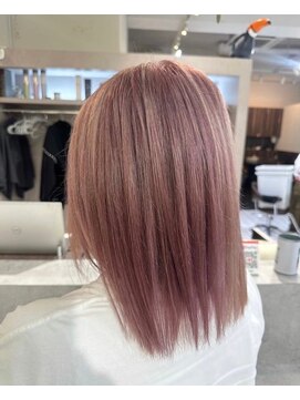 インパークス 西新井店(INPARKS) ピンクベージュ/大人ボブ