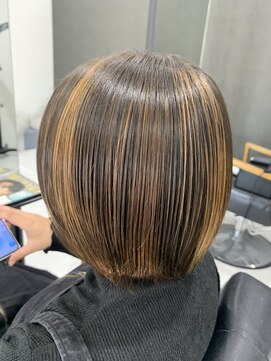 ディティール(Detail) ハイライト×3Dショートボブ