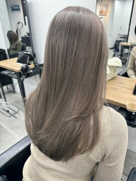 キラ 渋谷(KILLA) ダブルカラー/グレージュ/ミルクティーベージュ