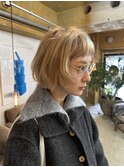 blond bob