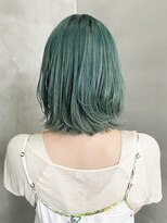 トゥコ(tuco)&nbsp;グリーンカラー　デザイン　ハイトーン　ブリーチ　ケア