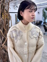 ソーソー(SoSo)&nbsp;《SoSo》ミニボブ×オリーブブラック