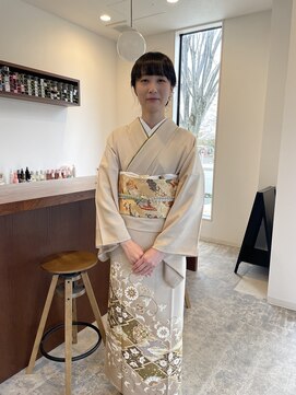 ビーヒアナウ 野々市市役所前店(BE HERE NOW N゜04) 訪問着着付け・ヘアセット