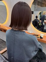 オズ 安積店(OZ)&nbsp;安積タッセルボブ切りっぱなしボブマッシュウルフショートカット