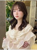 外ハネ/メルティカラー/フェミニンロング/20代/30代/40代/表参道