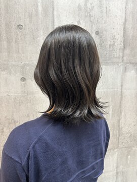 アリアバイエクラート 新宿南口店(ARiA by ECLART) オリーブカラー/透明感カラー/オリーブグレー