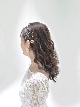 パズードコー(PSSD-CO.+5) カーリー 金箔 ダウンスタイル