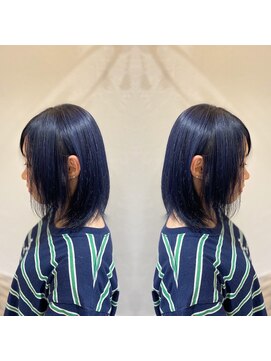 ヘアーアンドメイク リン(Hair&Make Rin) 20代30代40代50代大人かわいいブルーアッシュ