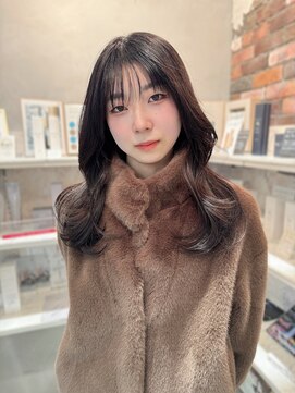 ビューティーマーケット アングゥ イオンモール名取(BEAUTY MARKET ungu) 韓国風レイヤー巻きヘア