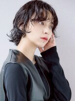 ティファ 自由が丘店(Tiffa) チェリーブラウン/ミニウルフ/デジタルパーマ　【自由が丘】