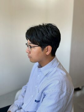 ソイクフ(SOY KUFU) 20代30代40代◎MEN'S HAIRブルーブラックビジネススタイル