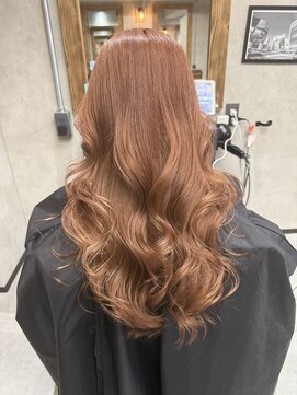 サニー 渋谷(SUNNY) バレイヤージュ、ハイライト、レイヤーロング、グレーベージュ