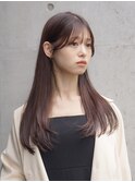 レイヤー×艶ストレートロング