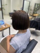 ケンジ 南林間(KENJE)&nbsp;前下がりボブ×グレイカラー